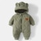Cartoon Hooded FleecePadded Baby Snowsuit 6