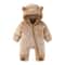 Thickened Fleece Bear Paw Jumpsuit 6