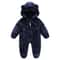 Thickened Fleece Bear Paw Star Jumpsuit 9