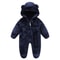Thickened Fleece Bear Paw Star Jumpsuit 9