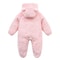 Thickened Fleece Bear Paw Star Jumpsuit 1