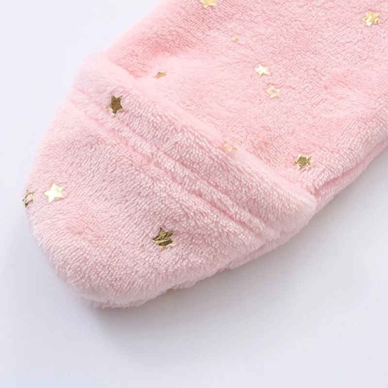 Thickened Fleece Bear Paw Star Jumpsuit 4