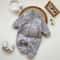 Korean Style FleeceLined Newborn Crawling Suit 3