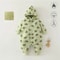 Newborn DoubleWear Hooded Cotton Jumpsuit 8