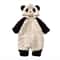 Cartoon Panda Bunny Winter Fleece Romper 6