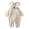 Cartoon Panda Bunny Winter Fleece Romper 7