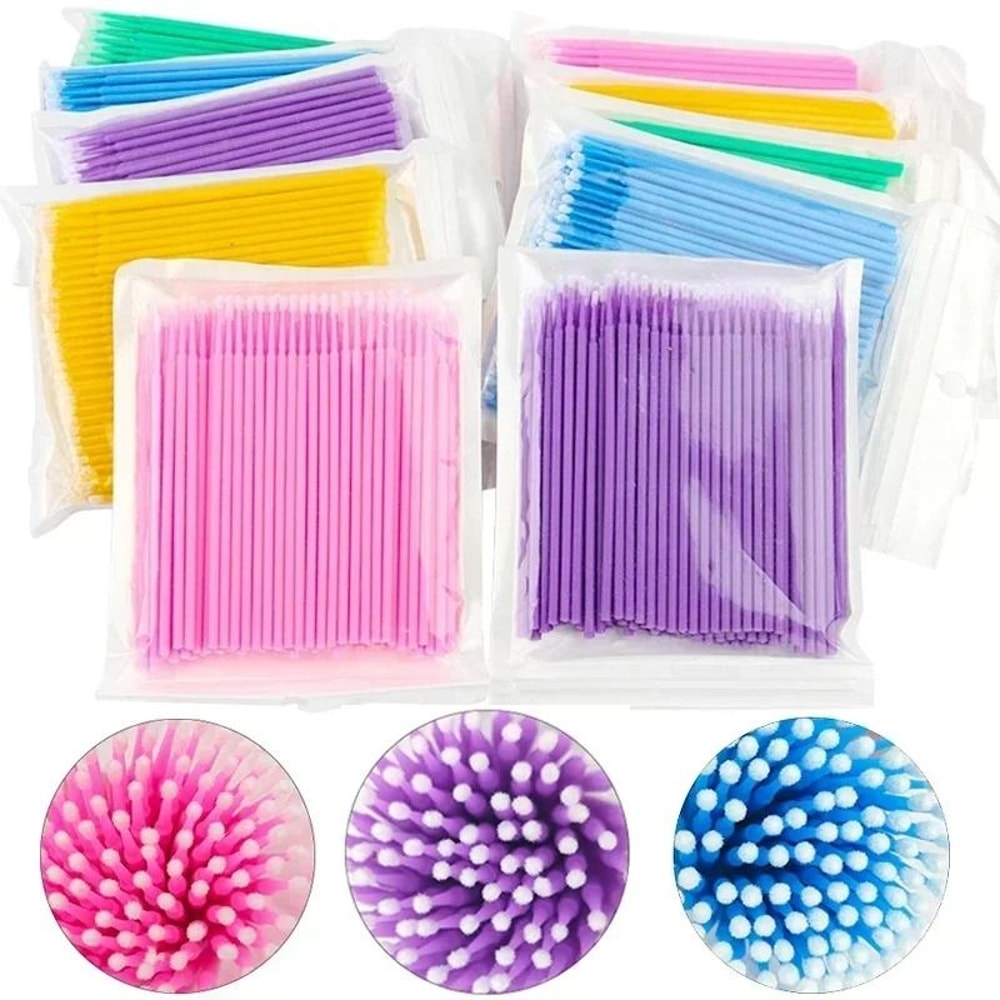 MicroTip Eyelash Cleaning Swabs 0