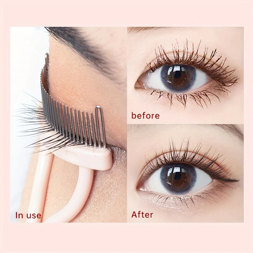 Precision Curved Eyelash Separator Comb 4