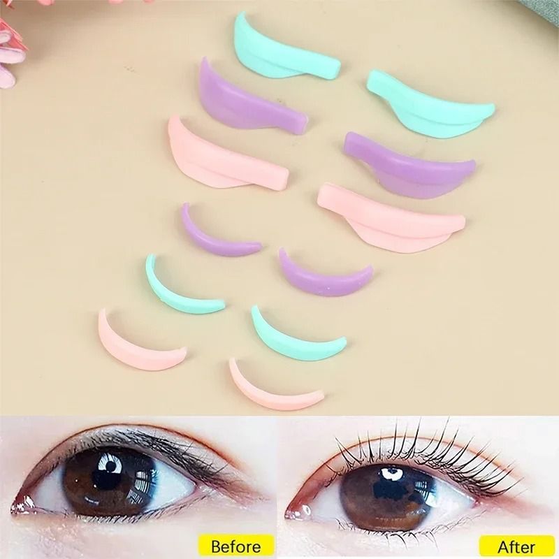 Silicone Eyelash Perming Lifting Shield Set 2