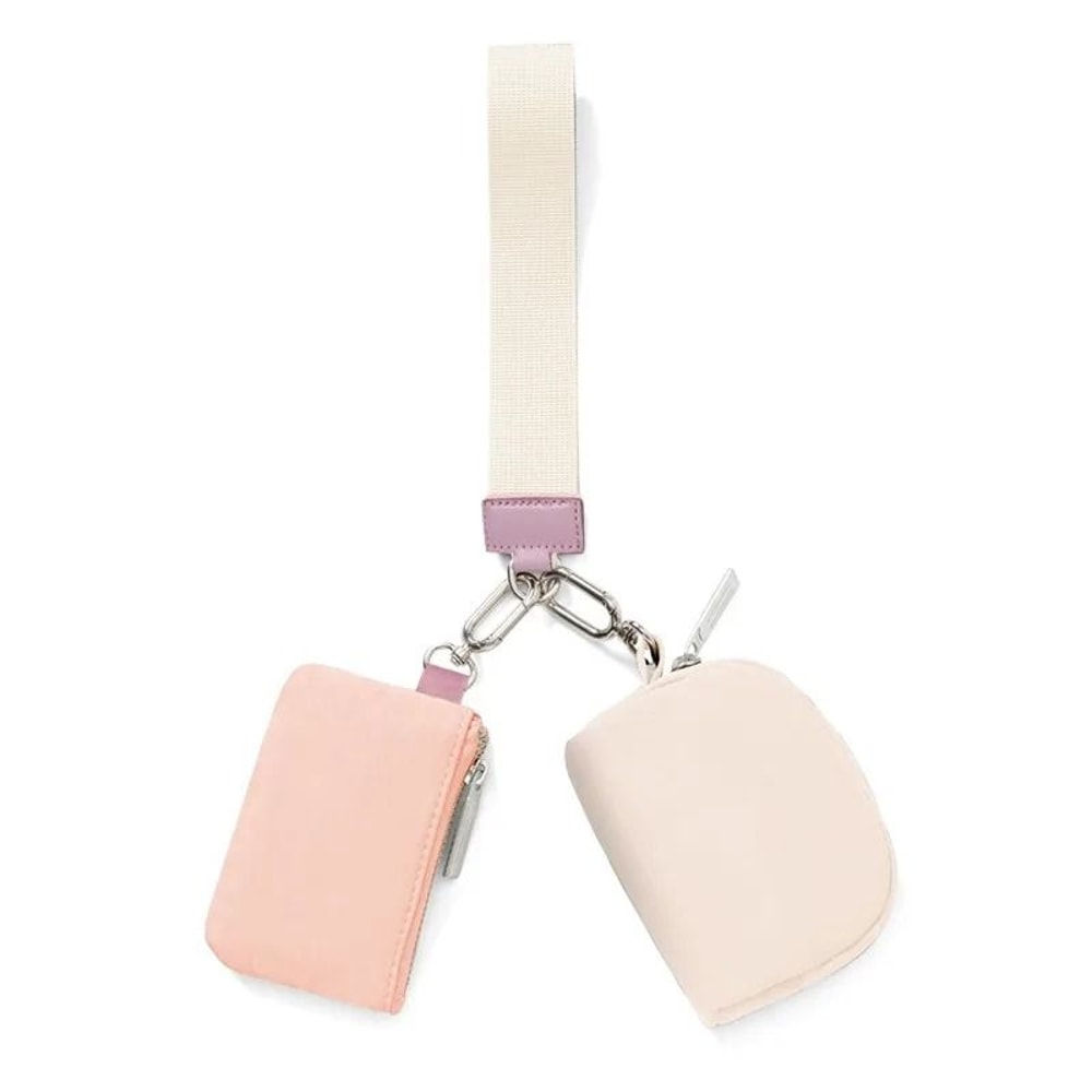 Portable Mini ZipAround Keychain Wristlet 11