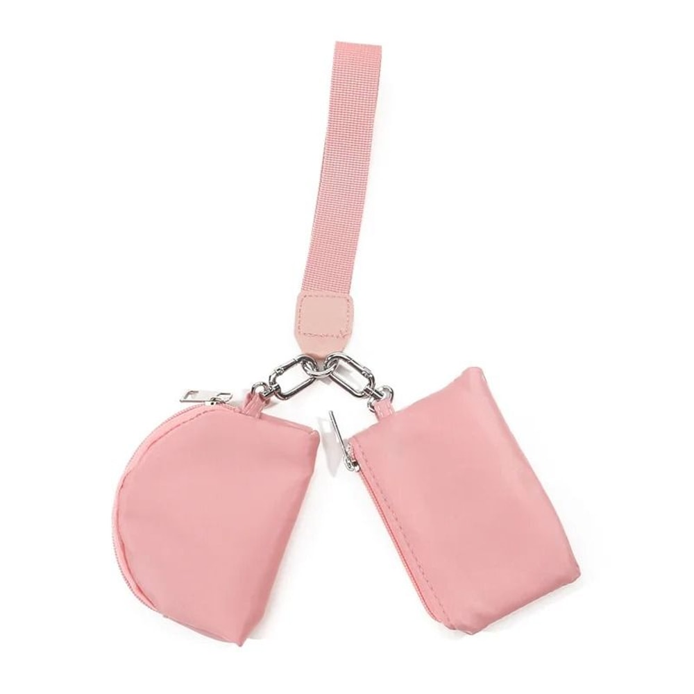 Portable Mini ZipAround Keychain Wristlet 5