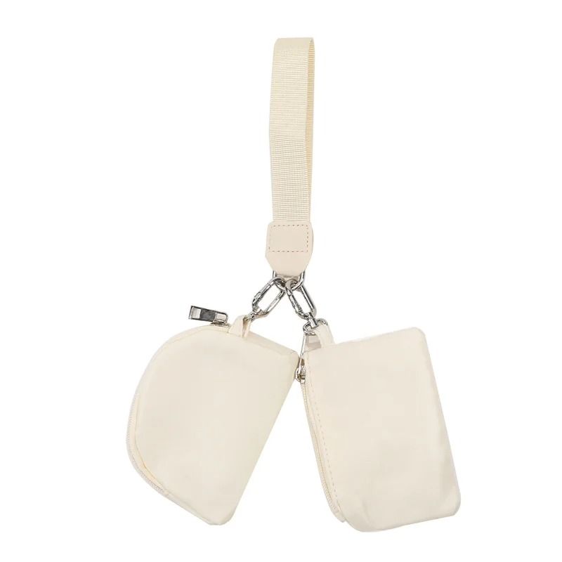 Portable Mini ZipAround Keychain Wristlet 6