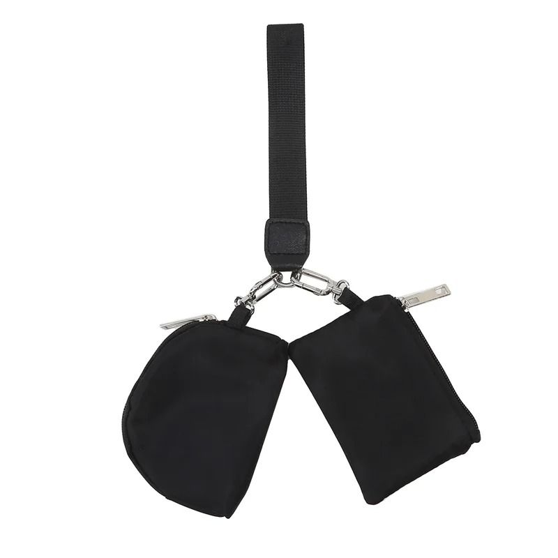 Portable Mini ZipAround Keychain Wristlet 8