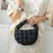 Fashion Mini Puffer Quilted Circle Handbag 2