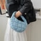 Fashion Mini Puffer Quilted Circle Handbag 5