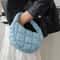 Fashion Mini Puffer Quilted Circle Handbag 8