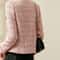 Elegant Textured Tweed Winter Jacket 3