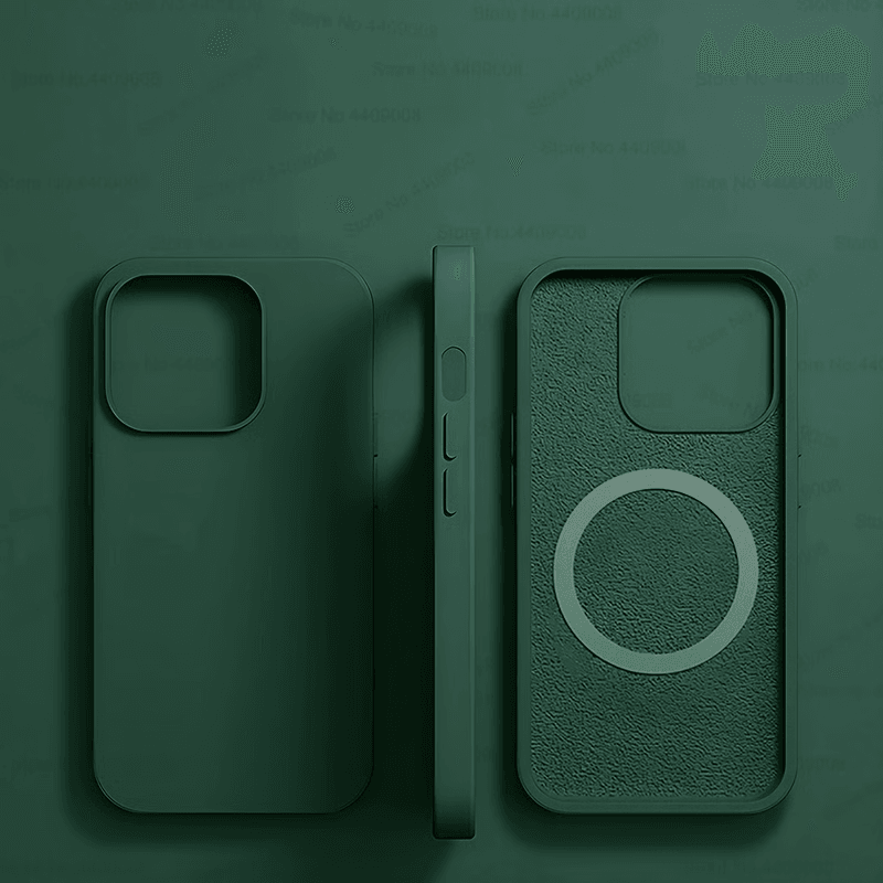 Soft Liquid Silicone MagSafe Case For IPhone 15 Pro Max 14 13 12 Magnetic Wireless Charging Cover 2