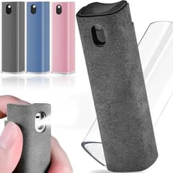 2-in-1 microfiber screen cleaner spray & wipe