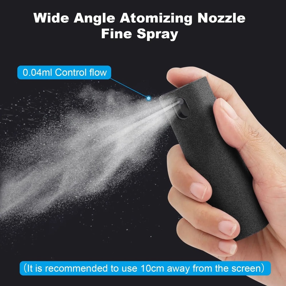 2in1 Microfiber Screen Cleaner Spray Wipe 4