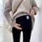 HighWaisted Maternity Support Leggings Comfort Trousers 7