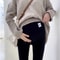 HighWaisted Maternity Support Leggings Comfort Trousers 7