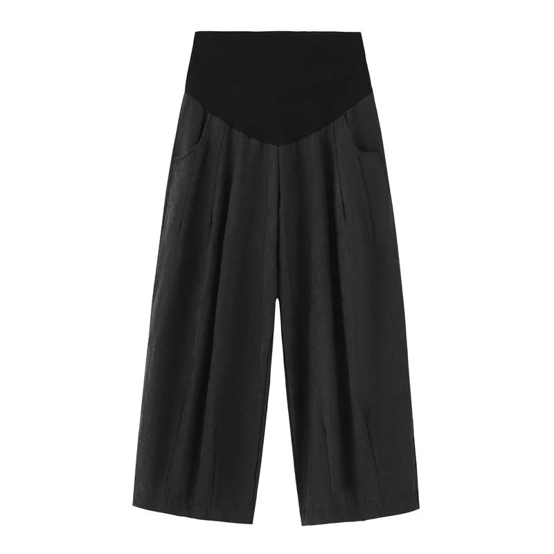 Ultralight Wide Leg Maternity Summer Trousers 8