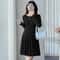 Elegant Korean Style Pleated Lace Maternity Dress 6
