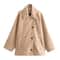 French Style Wool Blend Short Coat 3