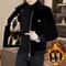 HighQuality Mink Fur Accented Woolen Jacket For Men 0