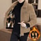 HighQuality Mink Fur Accented Woolen Jacket For Men 2
