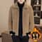 HighQuality Mink Fur Accented Woolen Jacket For Men 3