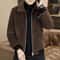 HighQuality Mink Fur Accented Woolen Jacket For Men 4