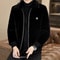 HighQuality Mink Fur Accented Woolen Jacket For Men 5