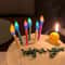 Magic Colorful Flame Birthday Candles 0