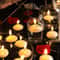 Elegant Unscented Floating Disc Candles 1