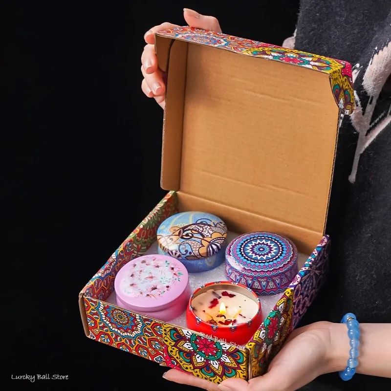 Luxury 4Piece Scented Candle Gift Set 4