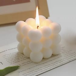 creative ball-shaped magic cube aromatherapy candle