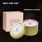 Romantic Transparent Glass Jar Aromatherapy Candle 4