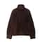 Streetwear Suede Chic Brown Bomber Jacket 3