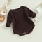 Newborn Infant Knitted Sweater Romper 3