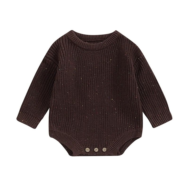 Newborn Infant Knitted Sweater Romper 5