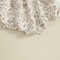 Newborn Baby Girl Floral Patchwork Autumn Romper 4