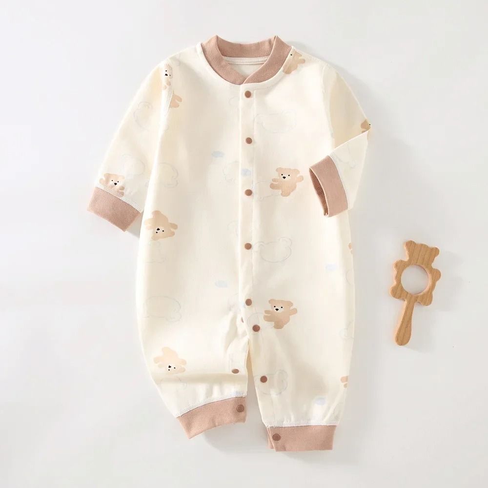 Essential 100 Cotton LongSleeve Baby Romper 7
