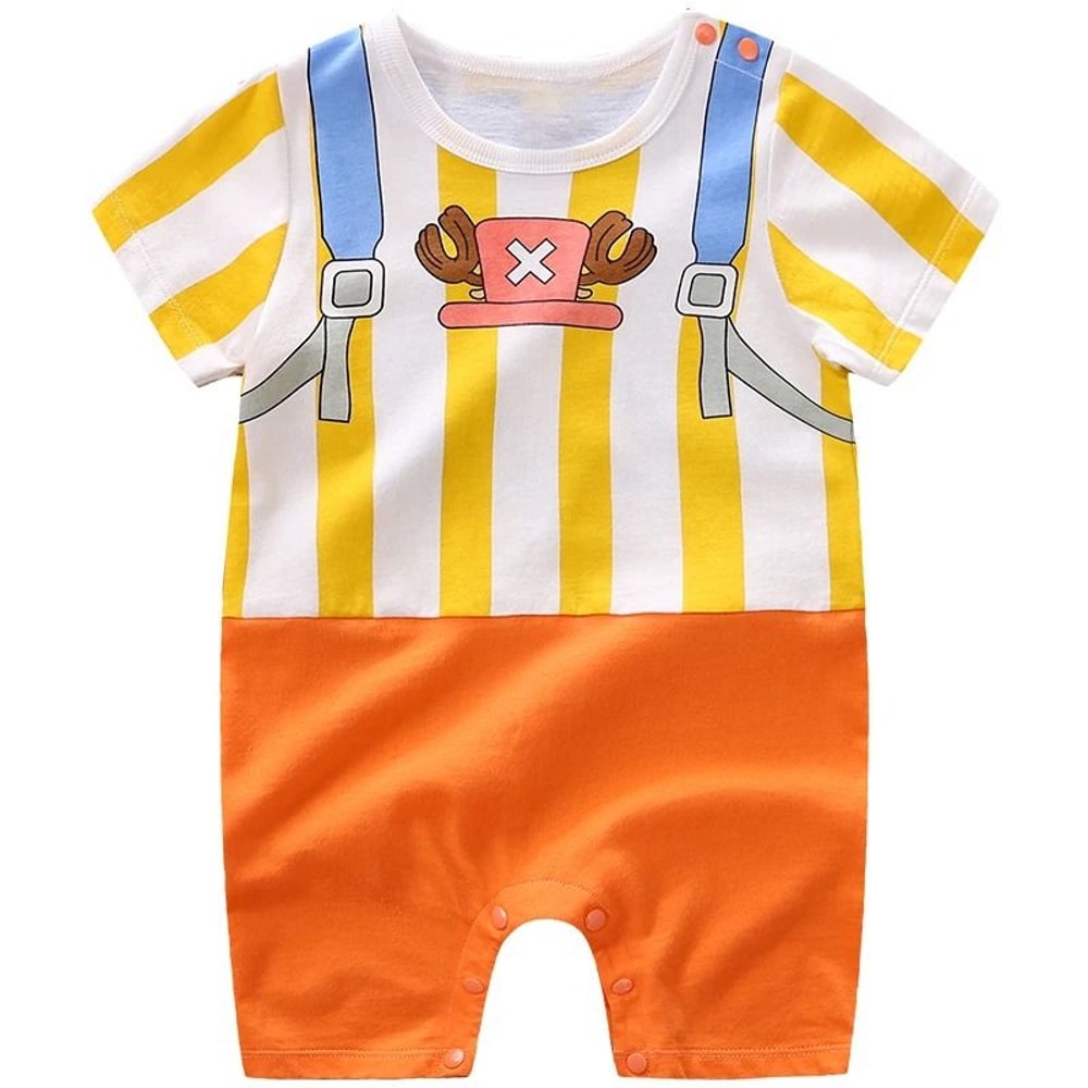 Cool Baby Boy Cartoon Cosplay Cotton Romper 6