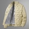 Mens Business Casual White Duck Down Puffer Jacket 4