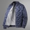 Mens Business Casual White Duck Down Puffer Jacket 6