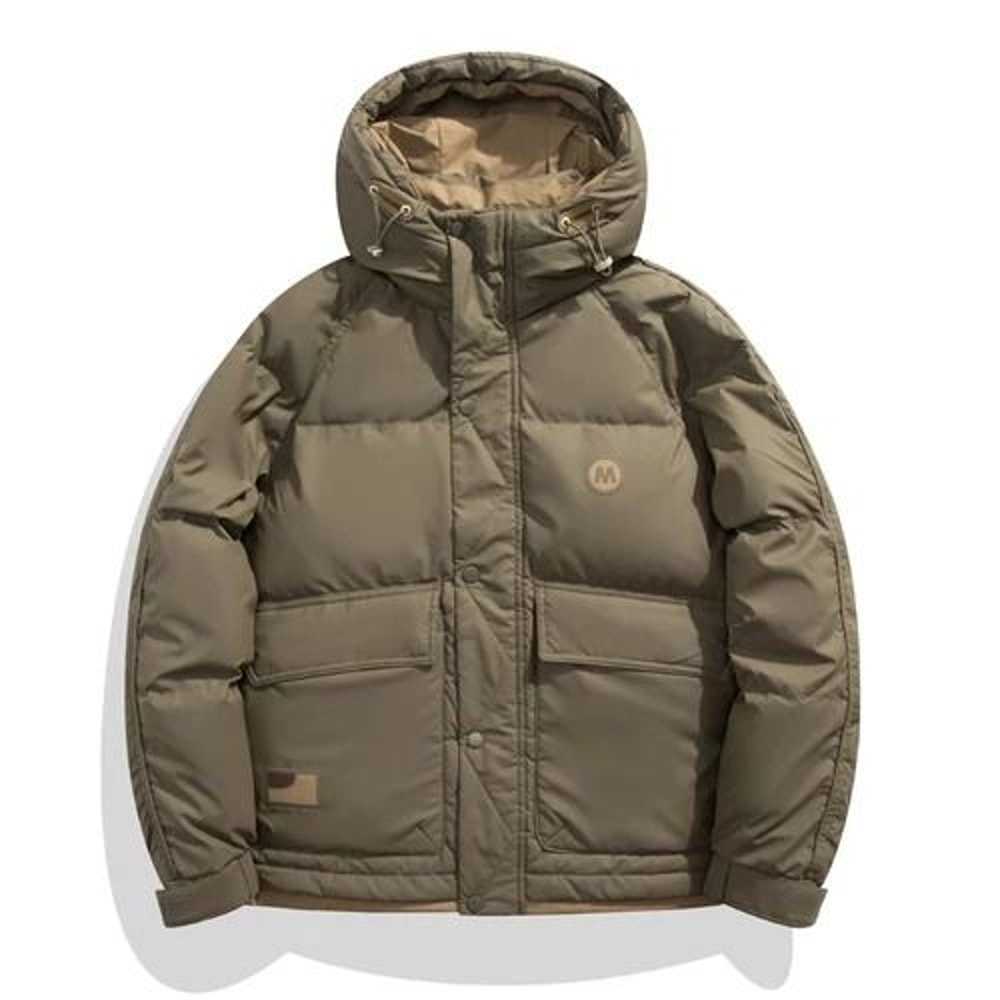 Harajuku Streetwear Hip Hop White Duck Down Puffer 5