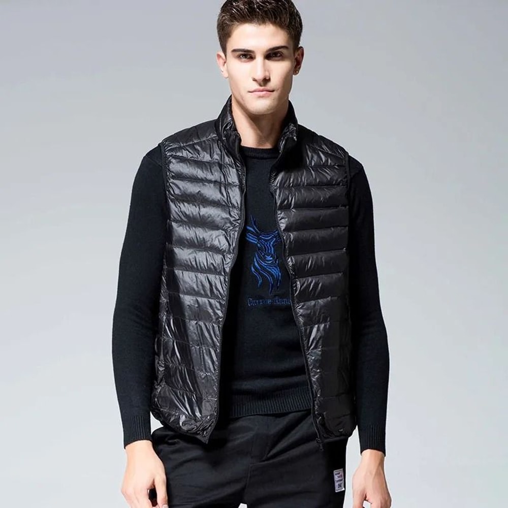 Mens Waterproof Fashion Puffer Vest 3
