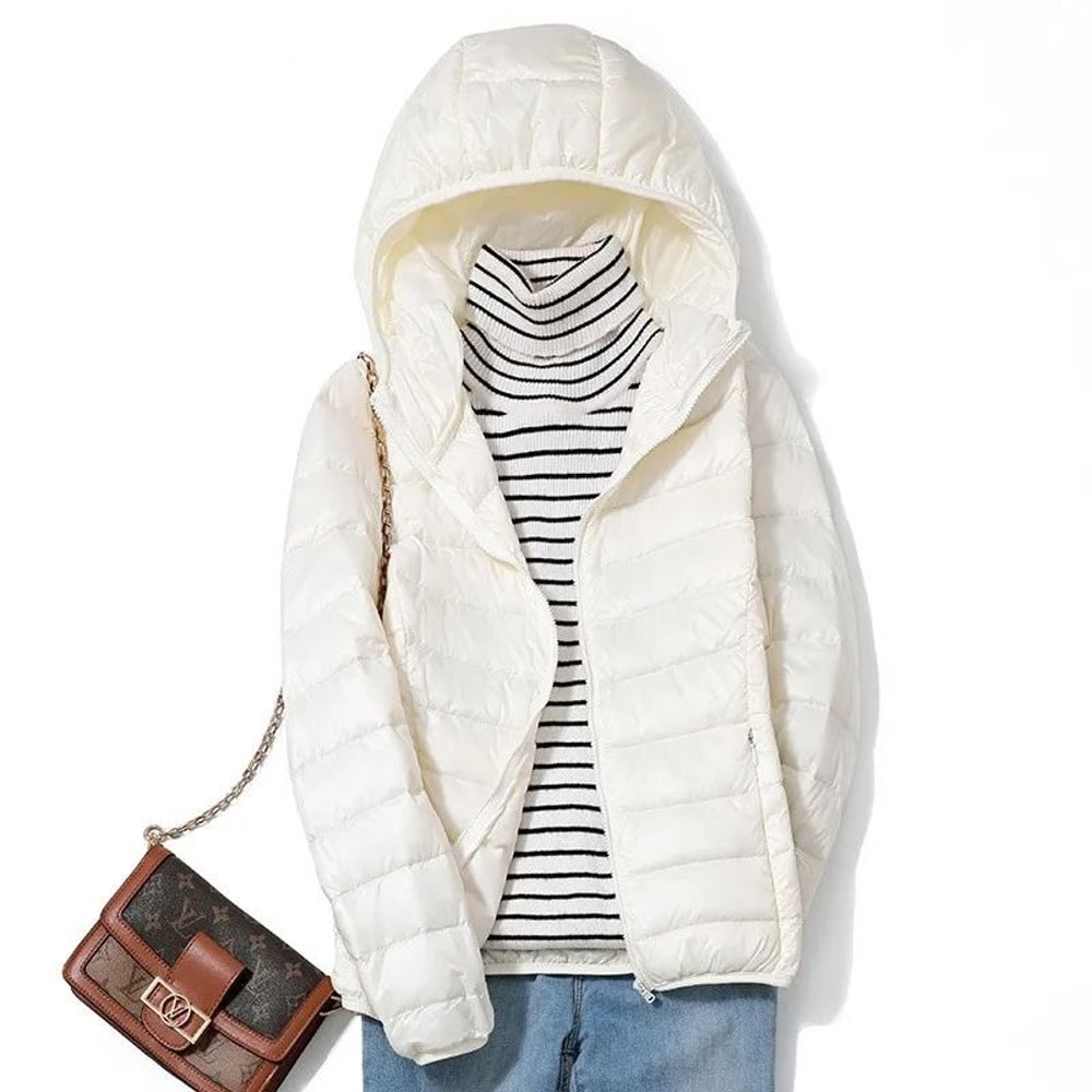 Womens Sweet Style Ultralight Packable Puffer 12